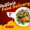 HalfDash ? Cheap Eats!! 50% off